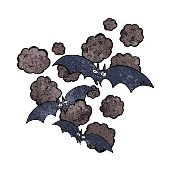 만화 뱀파이어 박쥐 — 스톡 벡터