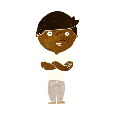 mutlu bir adam çizgi film