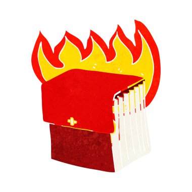 karikatür yakma iş dosyaları