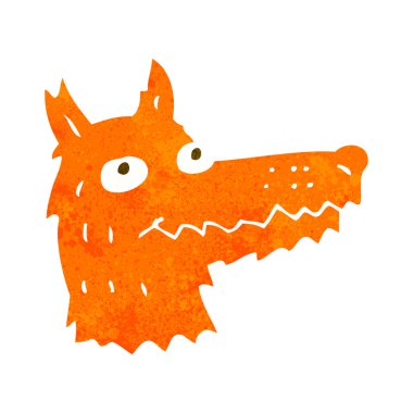 çizgi film tilki kafası