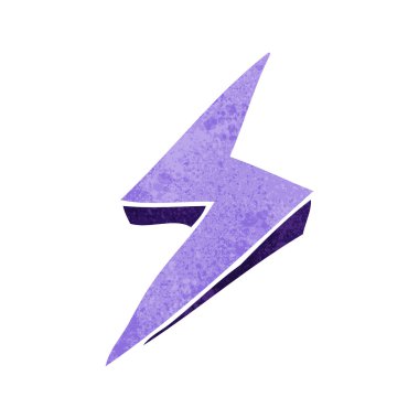 çizgi film yıldırım sembolü