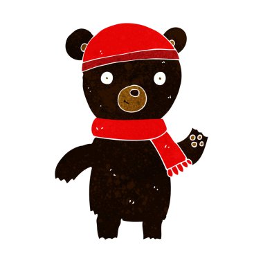 Kara ayıyı sallayan çizgi film