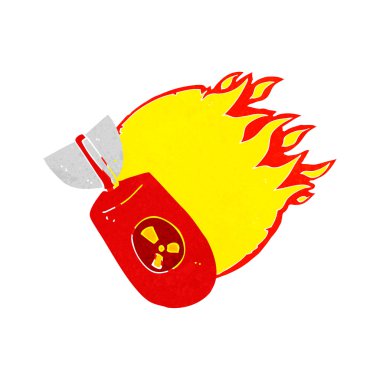 karikatür atom bombası