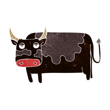 karikatür inek