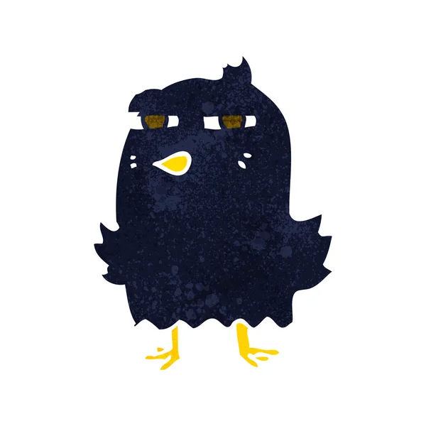 Смешная мультяшная птица — стоковый вектор