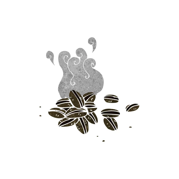 Kreslený kávová zrna — Stockový vektor