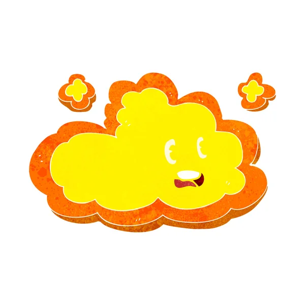 Cartoon cloud — Stock Vector