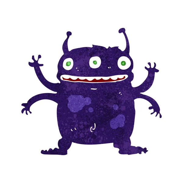 Cartoon buitenaardse monster — Stockvector