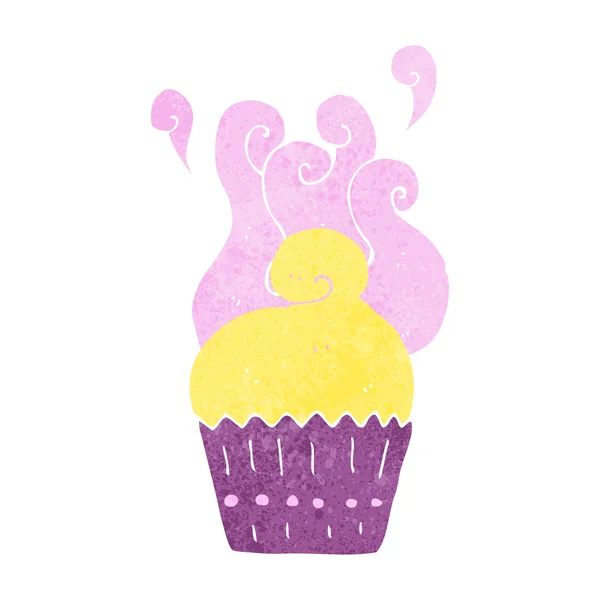 Cartoon-Cupcake — Stockvektor