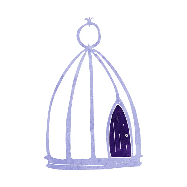 Cartoon bird cage — Stock Vector