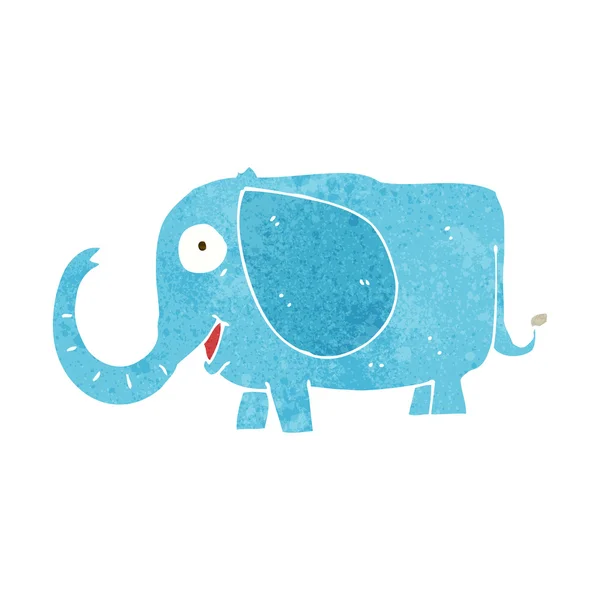 Cartoon baby elephant — Stock Vector