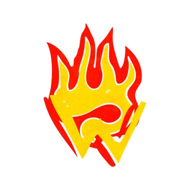 çizgi film yanan mektup