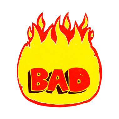 çizgi film kötü işaret