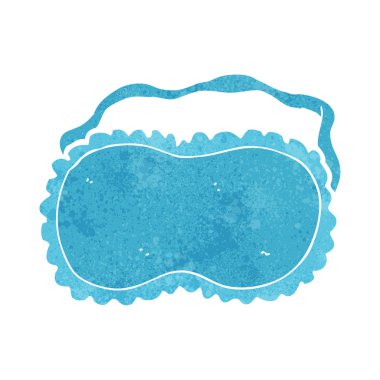 karikatür uyku maskesi