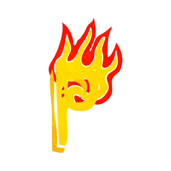 Мультяшное пламя — стоковый вектор