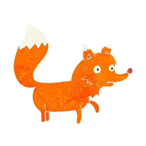 Cartoon fox cub — Stockvector