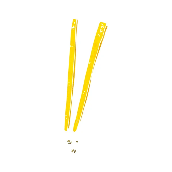 Karikatür chopsticks — Stok Vektör
