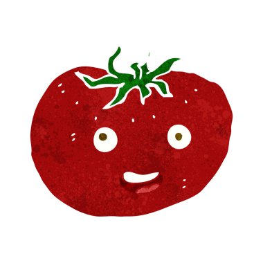 karikatür domates