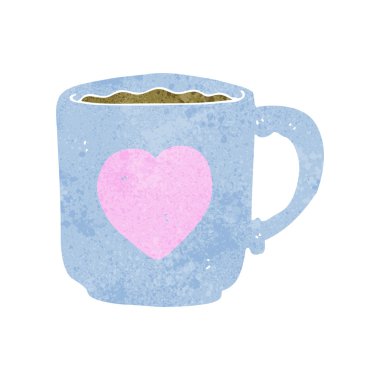 çizgi film kahve fincanı.