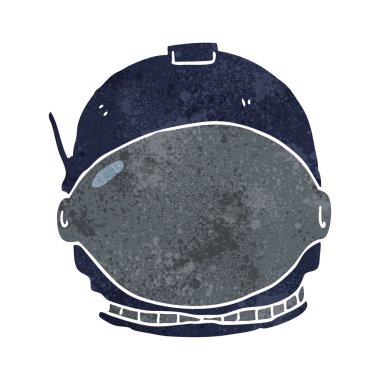 karikatür astronot yüz