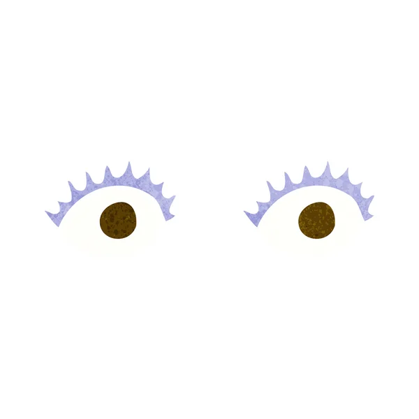 Olhos de desenhos animados —  Vetores de Stock