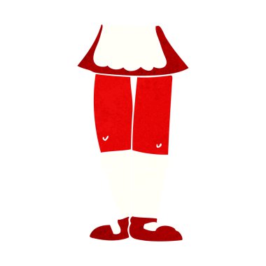 çizgi film kadın bacakları