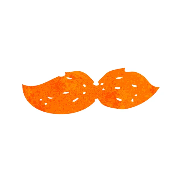 Cartoon ginger mustache — Stock Vector