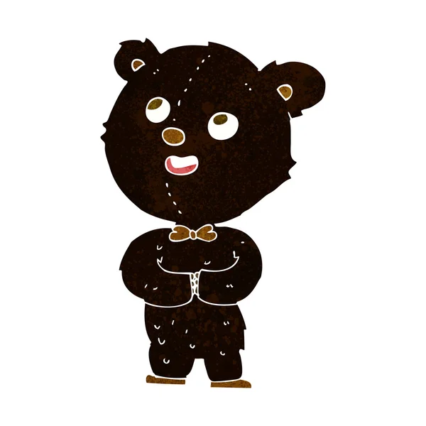 Desene animate drăguț ursuleț — Vector de stoc