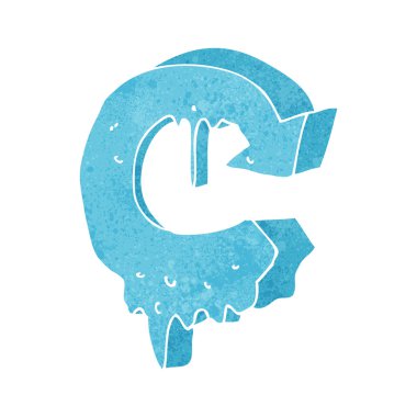 çizgi film erime ok sembolü