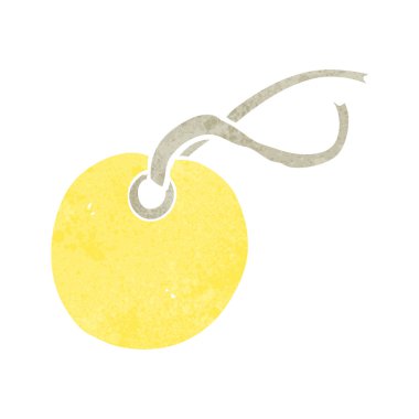 karikatür Bagaj etiketi