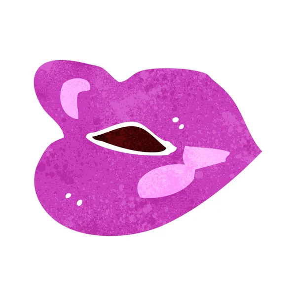 Cartoon lips — Vector de stoc