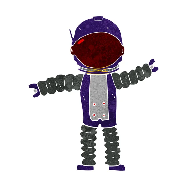 Cartoon Astronaut — Stockvector