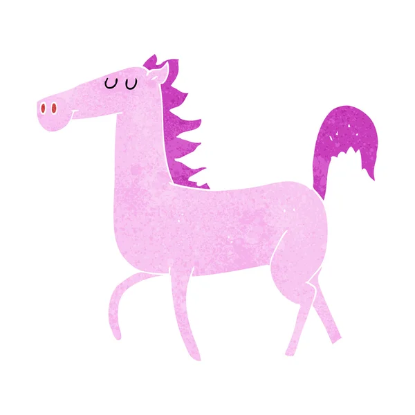 Kreslený kůň — Stockový vektor