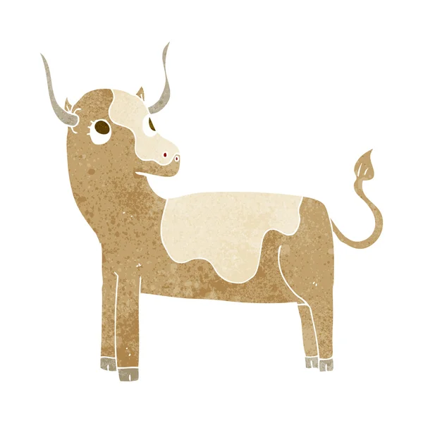 Kreslený kráva — Stockový vektor