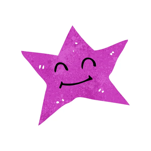 Personaje estrella de dibujos animados — Vector de stock