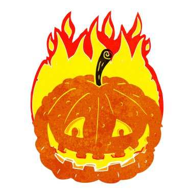 karikatür sırıtan kabak