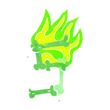 çizgi film cadılar bayramı kemik numarası