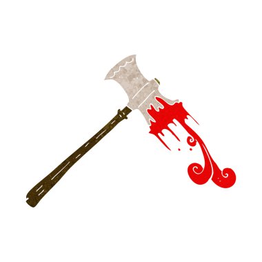 karikatür avcı balta