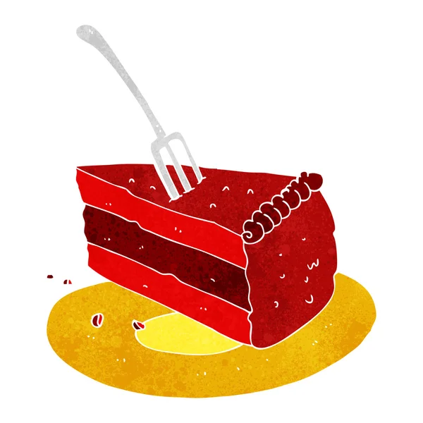 Карикатурный торт — стоковый вектор