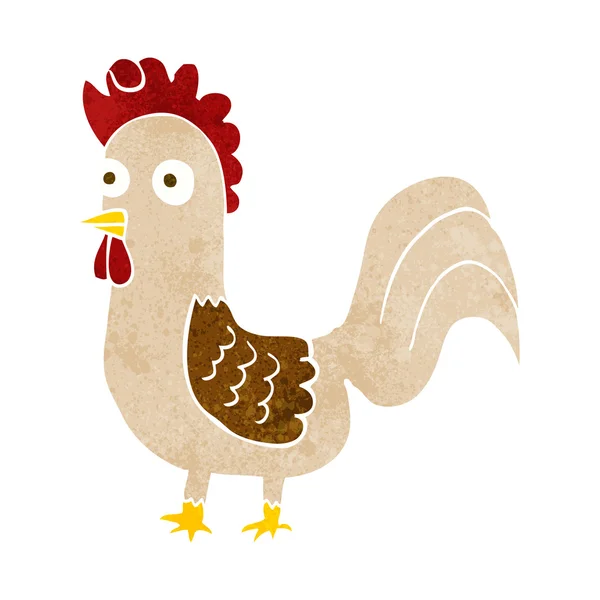 Cartoon rooster — Stock Vector