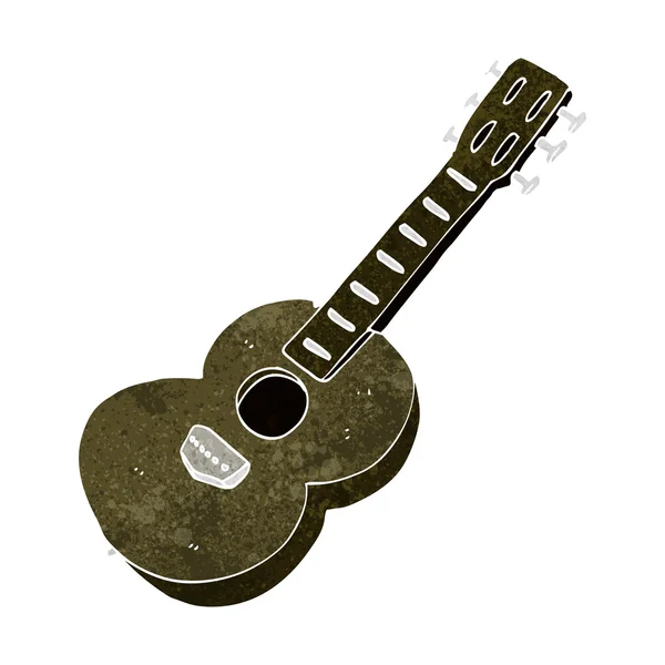 Karikatür gitar — Stok Vektör