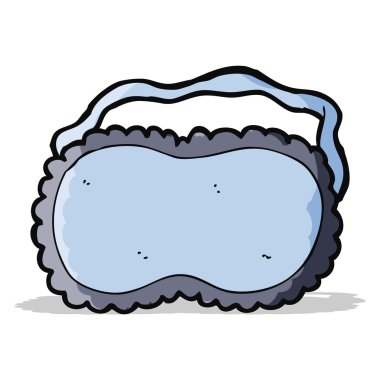 karikatür uyku maskesi