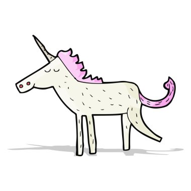 karikatür unicorn