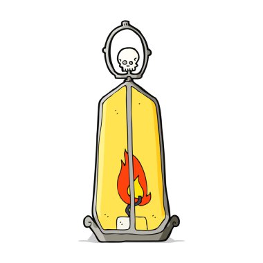 Çizgi Film ürkütücü fener