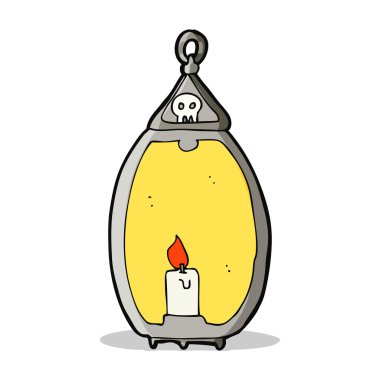 Çizgi Film ürkütücü fener