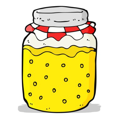 çizgi film bal kavanozu