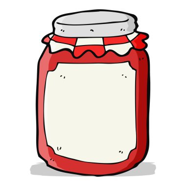 karikatür kavanoz koru