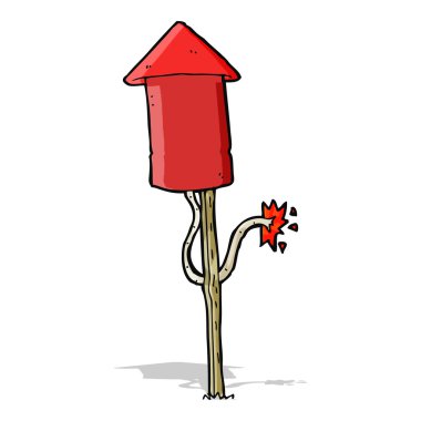 karikatür havai fişek