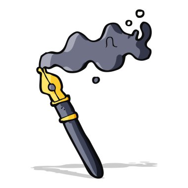 karikatür dolma kalem