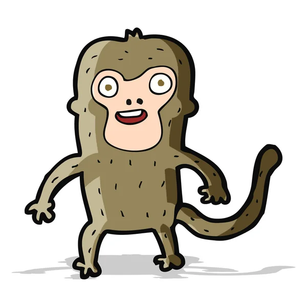 Mono de dibujos animados — Vector de stock